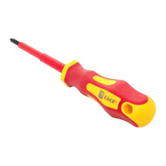 Отвертка PZ1х80мм Master 1000В Basic EKF pz-1-80-mas-in