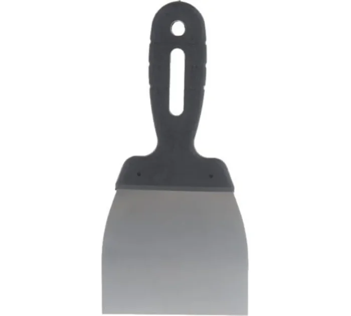 Шпатель пластиковая рукоятка 100мм нерж.cталь Вихрь 73/3/2/18