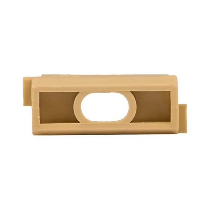 Держатель для труб (клипса) d20мм свет. дерево (уп.10шт) Plast EKF derj-z-20w