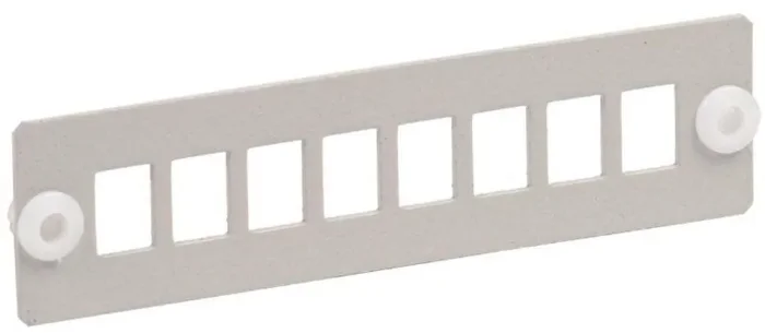 Панель для 8-ми оптических адаптеров (SC или LC-Duplex в 19дюйм кросс) ITK FOBX-P8-SC