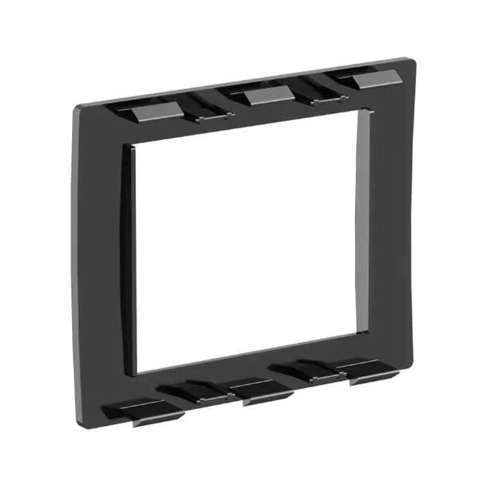 Рамка 2мод. универс. под Brava/VIVA/45х45 черн. DKC F00011B