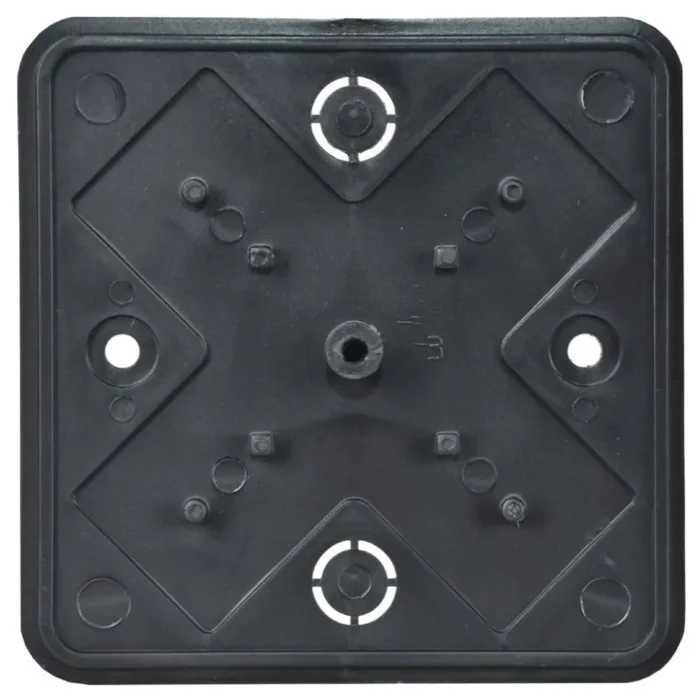 Коробка распаячная ОП 75х75х28 черн. IEK UKO10-075-075-028-K02-E