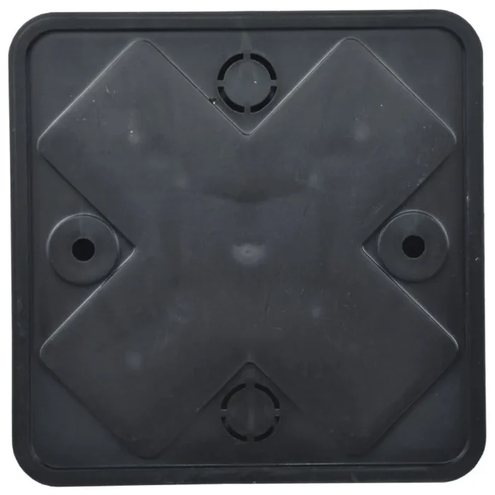 Коробка распаячная ОП 75х75х28 черн. IEK UKO10-075-075-028-K02-E