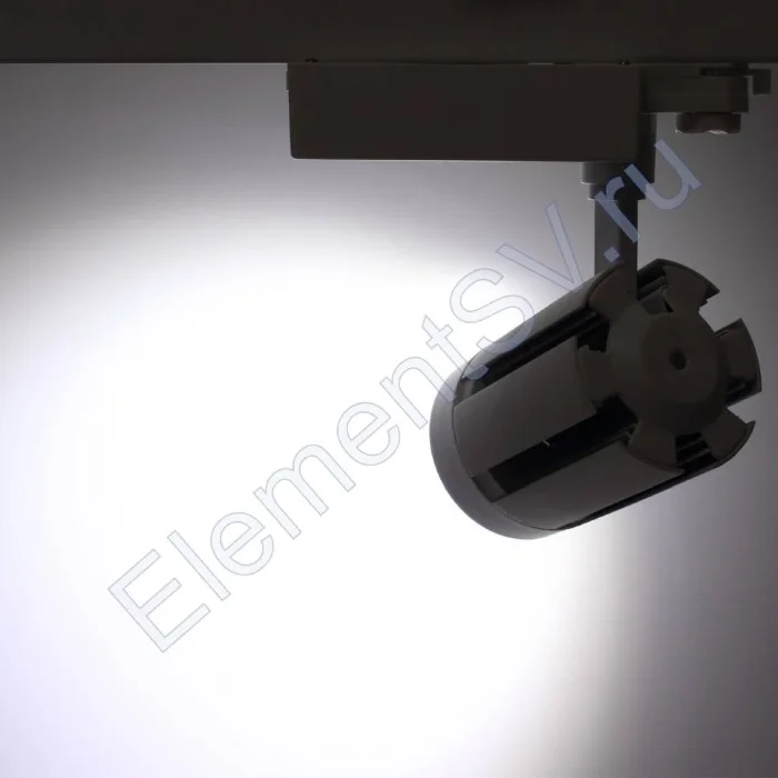 Светодиодный светильник трековый JH-GD001 4L 4L29 (30W, 220V, 15-60deg, white, белый корпус)