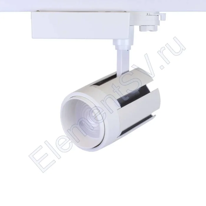 Светодиодный светильник трековый JH-GD001 4L 4L29 (30W, 220V, 15-60deg, white, белый корпус)