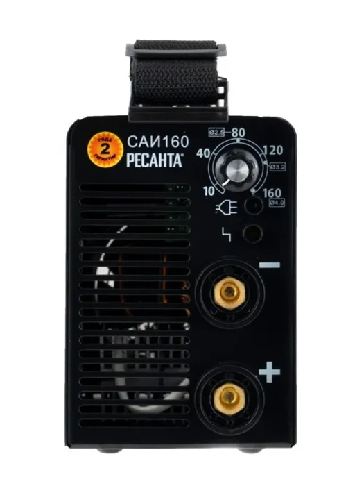 Аппарат сварочный инверторный САИ-160 160А d4 140-240В IP21 горячий старт Ресанта 65/1
