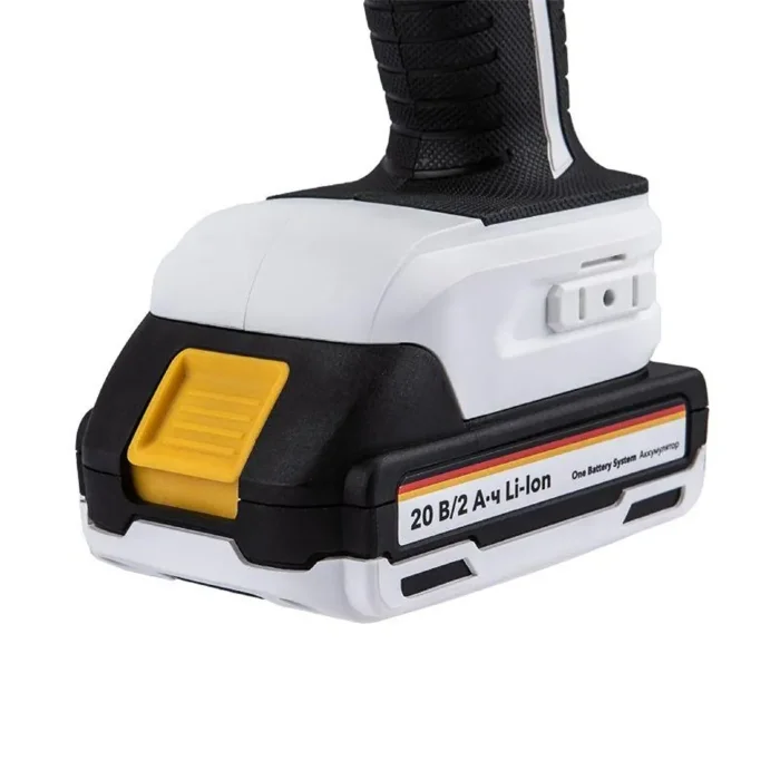 Дрель-шуруповерт аккумуляторная бесщеточная Li-Ion 20В 55Нм (кейс 2 аккум. 2А.ч) Kranz KR-PT-055