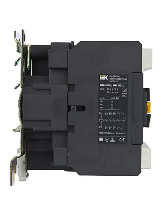 Контактор КМИ-35012 50А 230В/АС3 1НО 1НЗ KARAT IEK KKM31-050-230-11