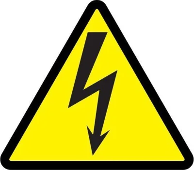 Символ &quot;Молния&quot; 100х100х100 IEK YPC30-MOLNI-4-096