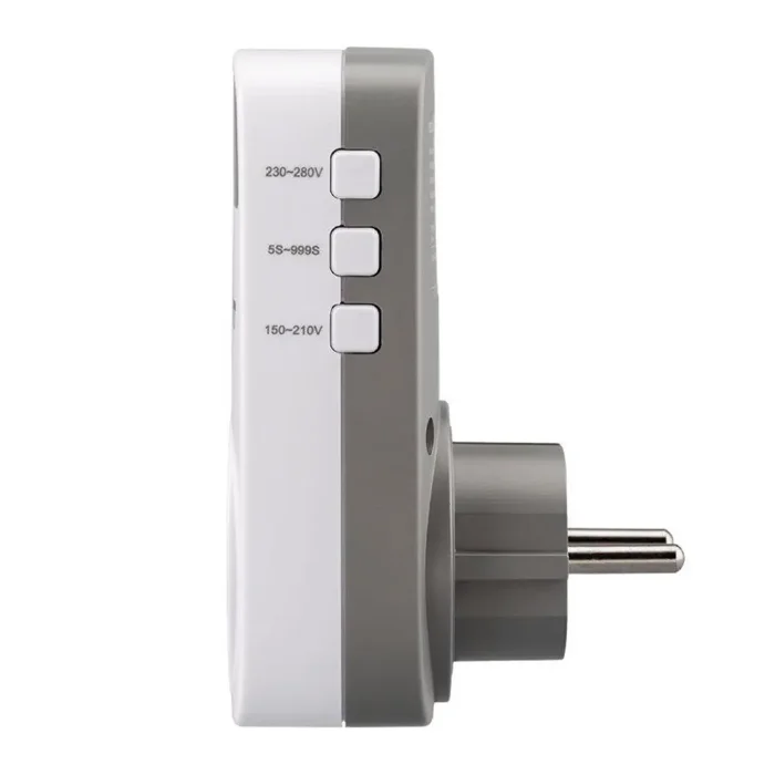 Реле напряжения «вилка-розетка» с дисплеем 16А Rexant 10-6040