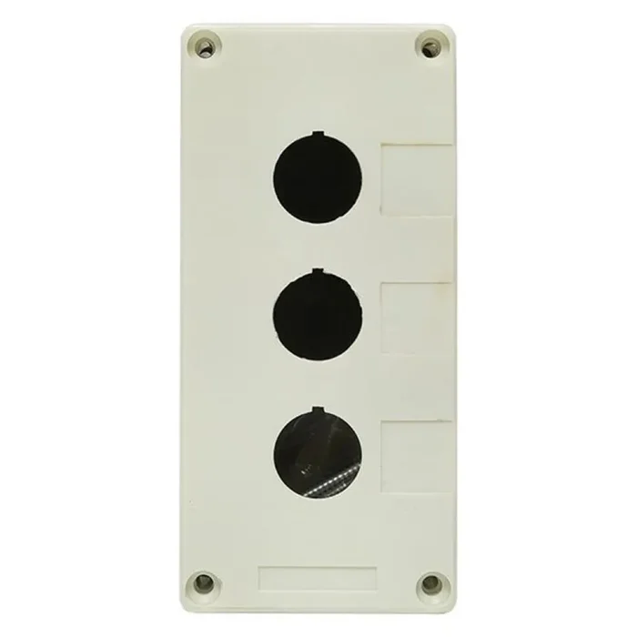 Корпус КП 103 3 кнопки белый EKF cpb-103-w