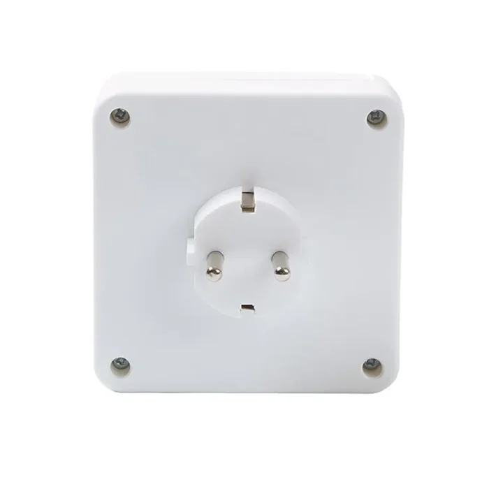 Разветвитель 4-м квадрат с заземл. 16А 3500Вт 250В бел. DОМТОК 2661