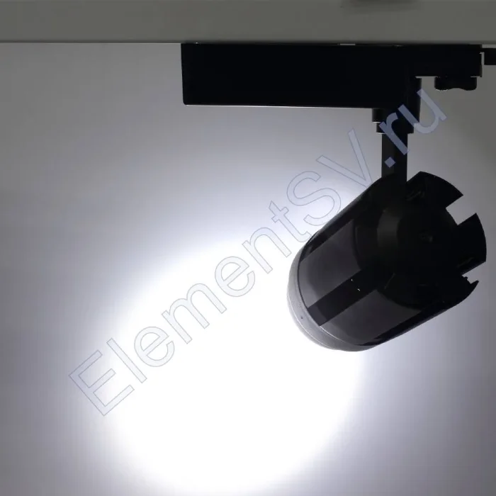 Светодиодный светильник трековый JH-GD001 4L 4L32 (30W, 220V, 15-60deg, white, черный корпус)