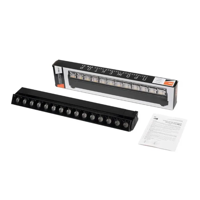 Светильник светодиодный трековый PTR 2130R 30Вт 4000К IP40 400мм 60град. BL черн. JazzWay 5031609