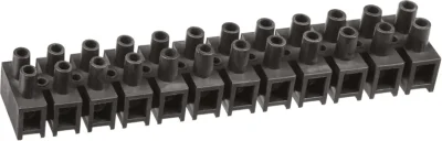 Колодка клеммная 10х35кв.мм 12 пар NTB-HPP-S12-80/BL квадратн. полипропилен черн. NAVIGATOR 71018