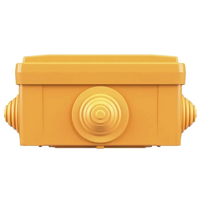 Коробка ответвительная FS 100х100х50мм IP55 5п 450В 10А 6кв.мм с кабельными вводами и клеммниками пластик. DKC FSB11506