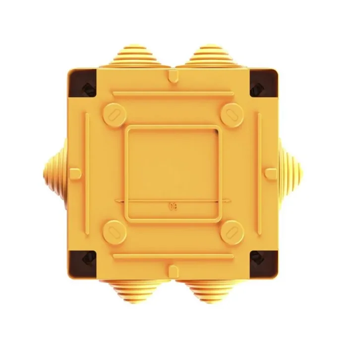 Коробка ответвительная FS 100х100х50мм IP55 5п 450В 10А 6кв.мм с кабельными вводами и клеммниками пластик. DKC FSB11506