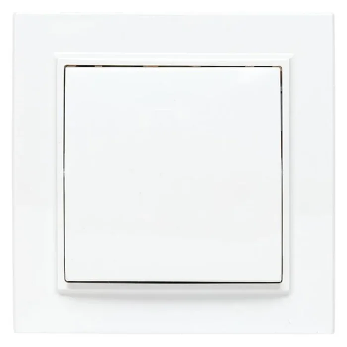 Выключатель 1-кл. СП Минск 10А IP20 бел. Basic EKF ERV10-021-10