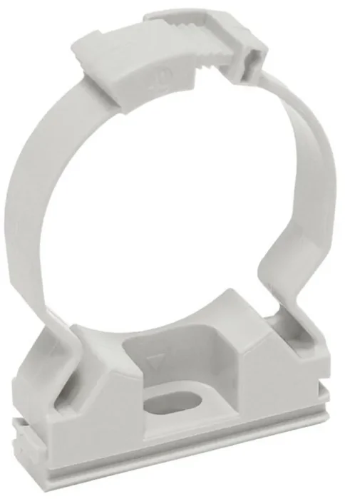 Держатель хомутный для труб CFC32 d32 сер. ELASTA IEK CTA10MP-CFC32-K41-050