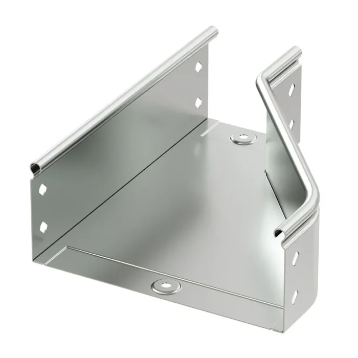 Переходник для лотка RRS левосторонний 200/100 H80 в комплекте с крепеж. эл. DKC 36525K