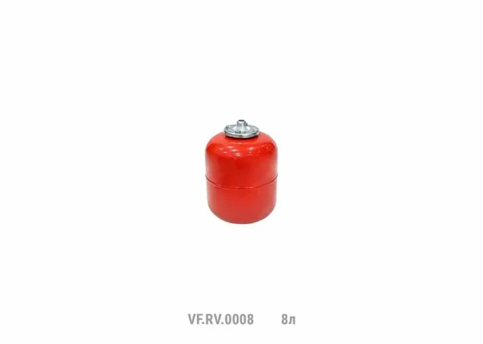 Бак расширительный вертикальный RV 8л красн. (90шт/пал) VALFEX VF.RV.0008