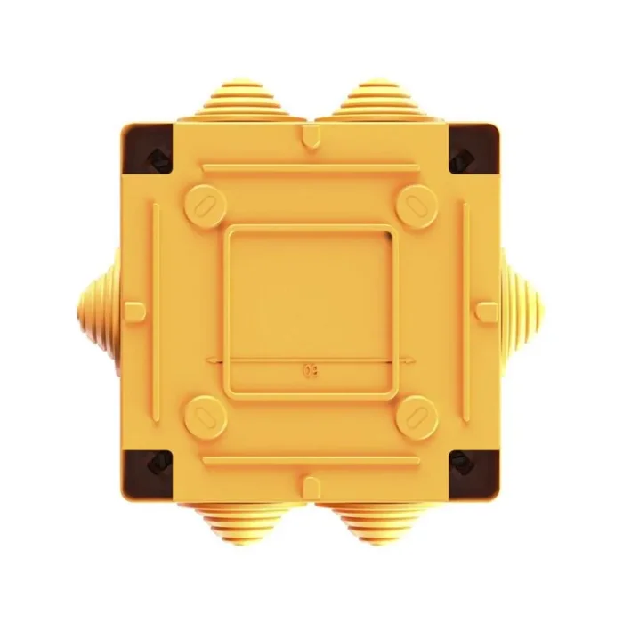 Коробка ответвительная FS 100х100х50мм IP55 5п 450В 20А 10кв.мм с кабельными вводами и клеммниками пластик. DKC FSB11510