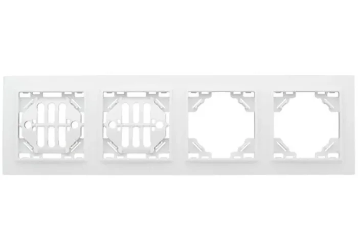 Рамка 4-м Минск горизонтальная бел. Basic EKF ERM-G-304-10