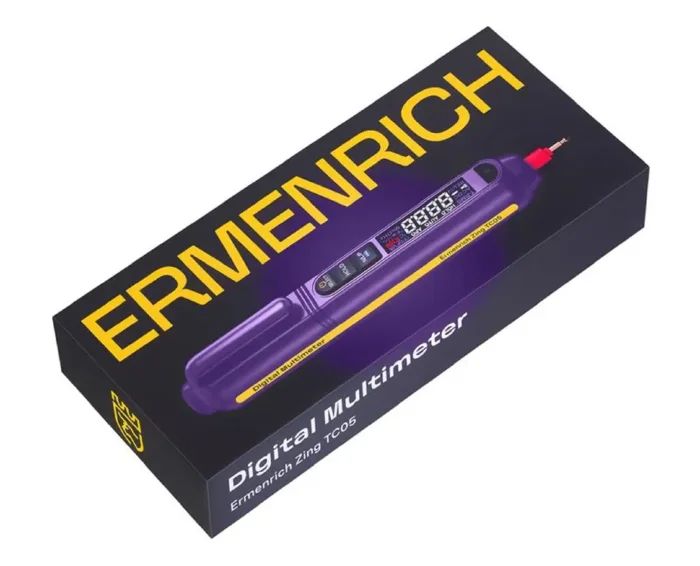 Мультиметр цифровой Zing TC05 Ermenrich 85667