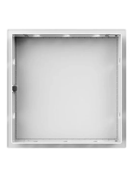 Люк ревизионный LN фланец 200х200 нажимной 224х224 пластик EVECS L2020N