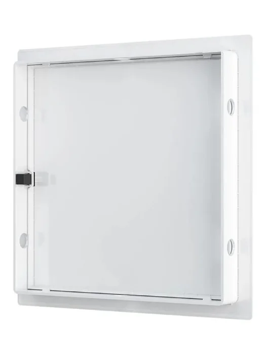 Люк ревизионный LN фланец 200х200 нажимной 224х224 пластик EVECS L2020N