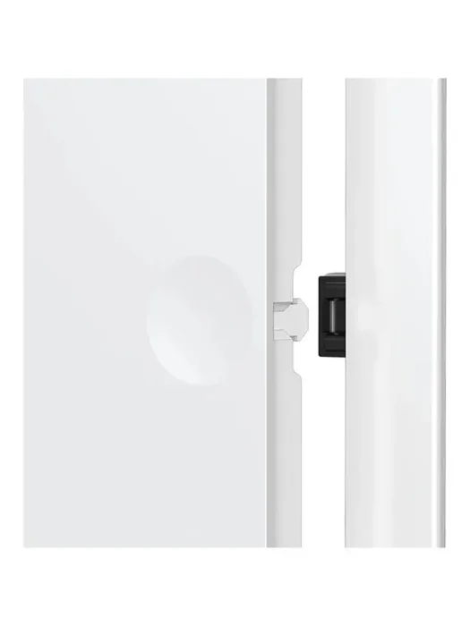 Люк ревизионный LN фланец 200х200 нажимной 224х224 пластик EVECS L2020N