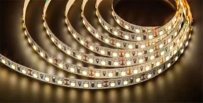 Лента светодиодная 71 410 NLS-3528WW120-9.6 IP20 12B R5 9.6Вт/м (уп.5м) Navigator 71410