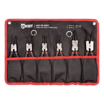 Набор кольцесъемников НКС-06 МАСТЕР КВТ 92036