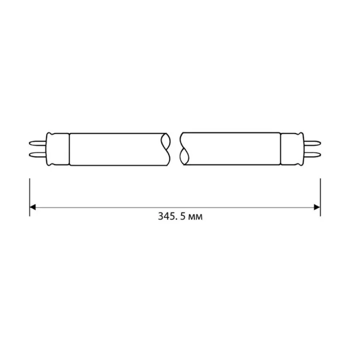 Лампа люминесцентная FT8-10W/54 10Вт T8 6500К G13 Camelion 3006