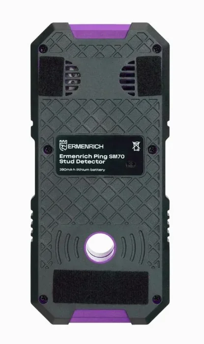 Детектор скрытой проводки Ping SM70 фиолет. Ermenrich 83841