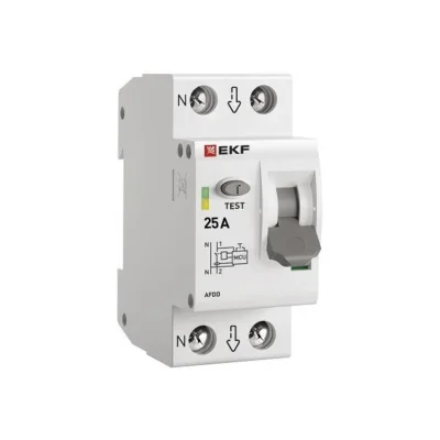 Устройство защиты от дугового пробоя (УЗДП) 1P+N 25А PROxima EKF afdd-2-25-pro