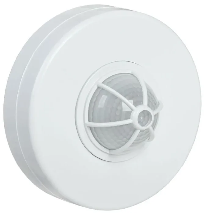 Детектор движения ДД 024 1100Вт угол. обз. 120-360град. 6м IP33 бел. IEK LDD11-024-1100-001