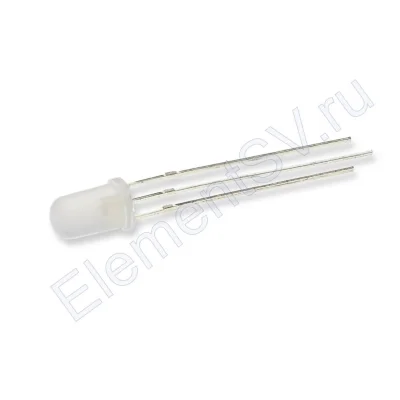 Светодиод ICL-5mm LE76 (red/green, 1000/2000 mcd, fog, общий анод)