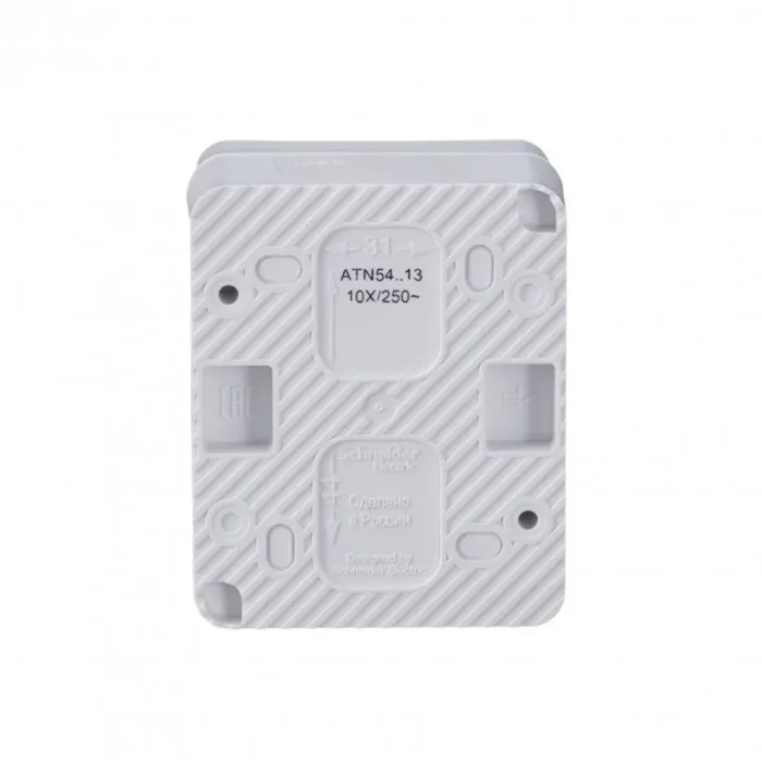 Выключатель 1-кл. ОП AtlasDesign PROFI IP54 10AX с подсветкой бел. SE ATN540113