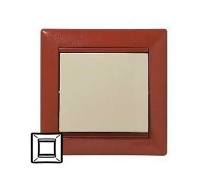 Рамка 1-м Valena терракот. Leg 770011