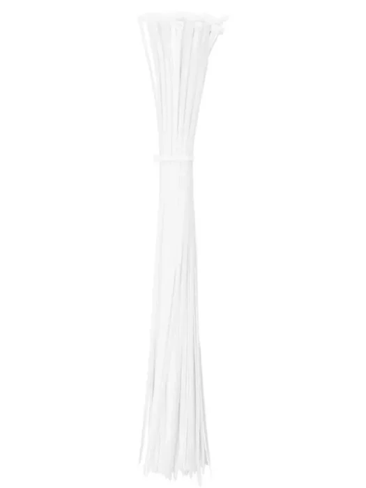 Хомут кабельный 4.8х500 нейл. бел. (уп.100шт) IEK UHH31-D048-500-100