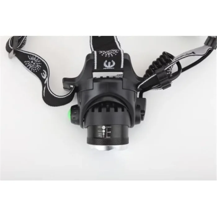 Фонарь аккумуляторный налобный GA-805 CREE 5Вт регулир. фокус литиевый аккум. 2.5А.ч алюм. USB пластик. (кор.) Эра Б0039625