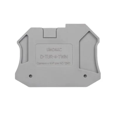 Изолятор торцевой для клемм TUR-2.5-TWIN (уп.100шт) DKC D-TUR-2.5-TWIN