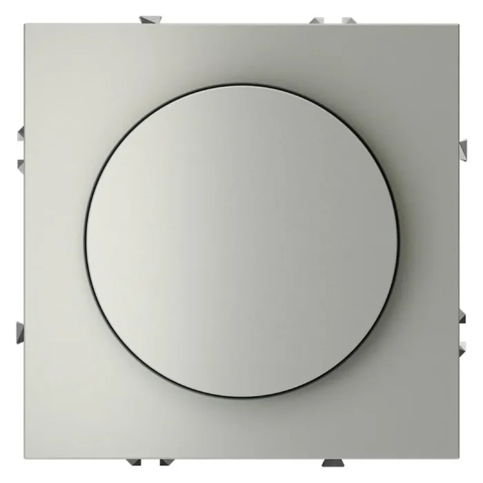 Светорегулятор поворотно-нажимной СП S70 600Вт механизм сталь Voltum VLS070305