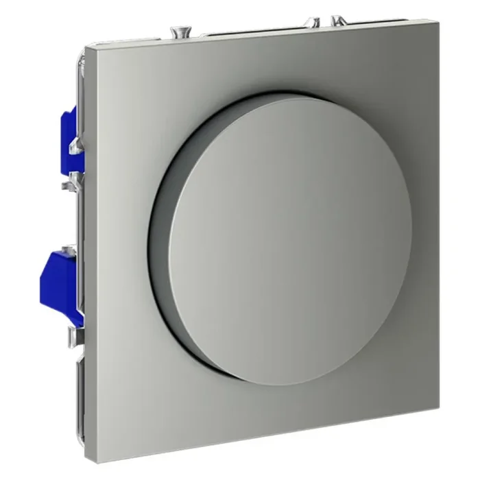 Светорегулятор поворотно-нажимной СП S70 600Вт механизм сталь Voltum VLS070305