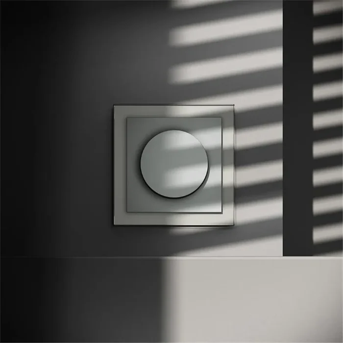 Светорегулятор поворотно-нажимной СП S70 600Вт механизм сталь Voltum VLS070305