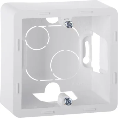 Коробка 1-м ОП Inspiria бел. IEK 673980