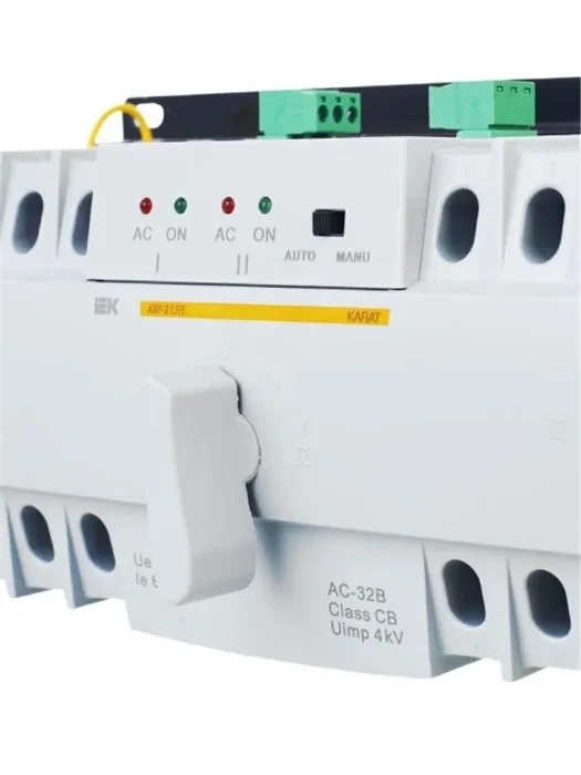 Устройство автоматического ввода резерва АВР 63А KARAT АВР-2 LITE модульное IEK MAT20-063