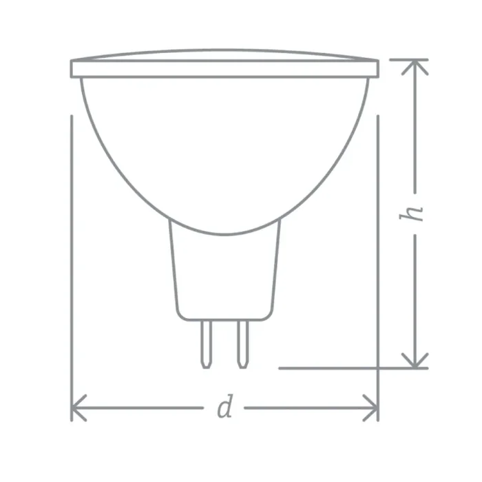 Лампа светодиодная 94 255 NLL-MR16-3-230-3K-GU5.3 3Вт 3000К тепл. бел. GU5.3 225лм 220-240В Navigator 94255
