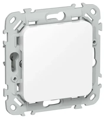 Заглушка СП FLITE ЗГ-ФлБ с суппортом механизм бел. IEK FI-PL10-K01